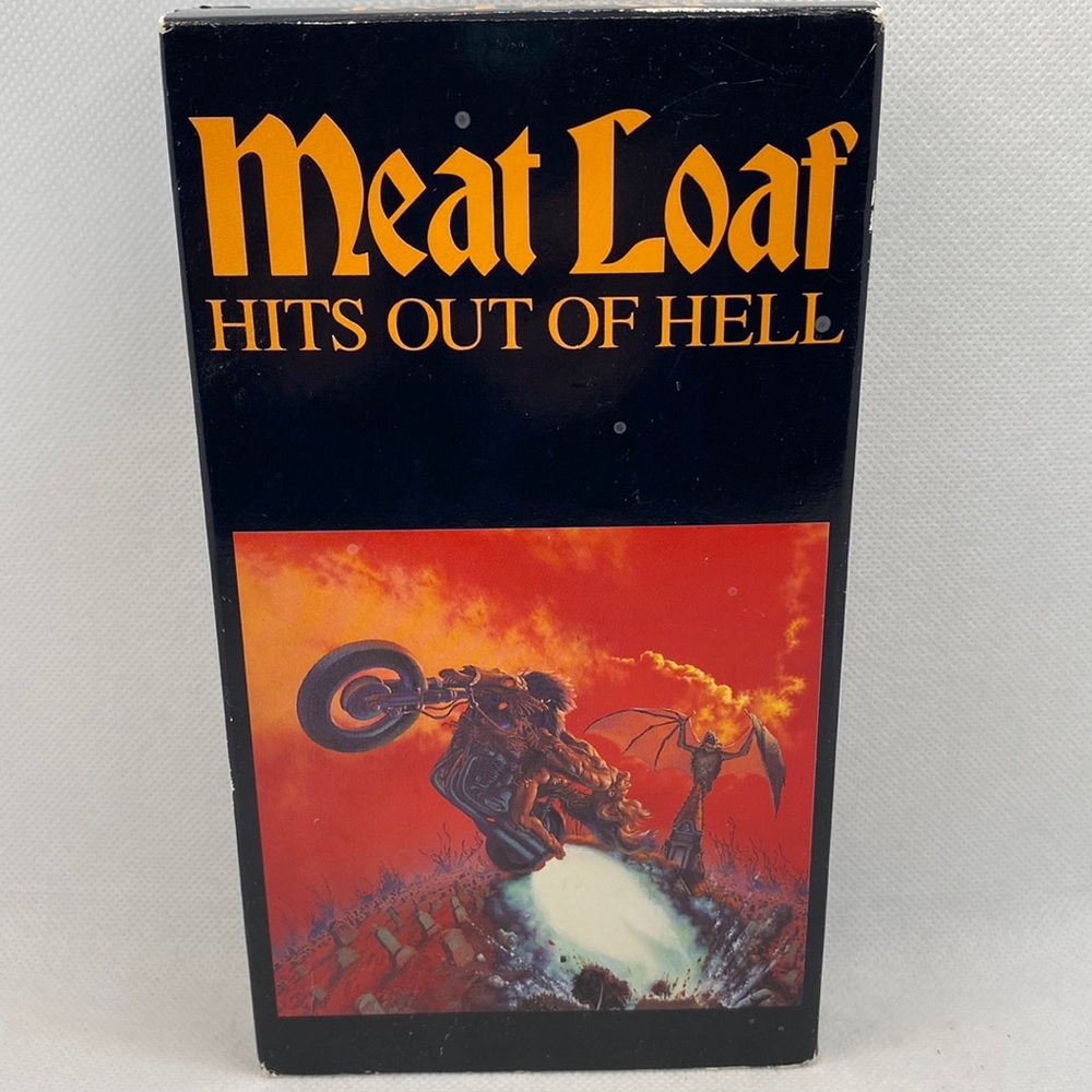 Meat Loaf Hits Out Of Hell VHS Music Video